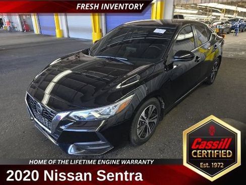 Used 2020 Nissan Sentra SV FWD image 1