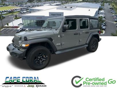 Certified 2019 Jeep Wrangler Unlimited Sport