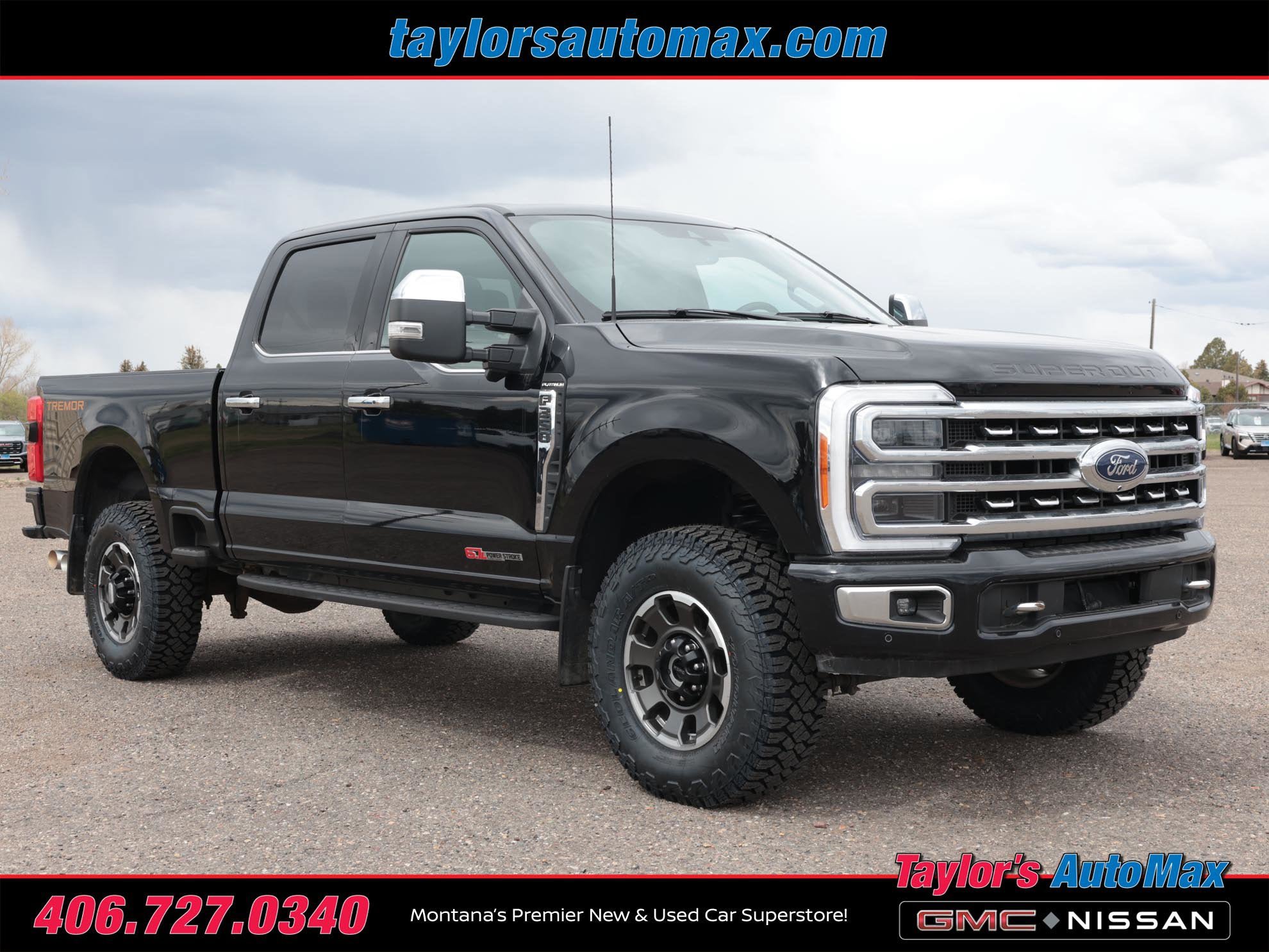 Used 2023 Ford F350 Platinum w/ Tremor Off-Road Package AWD/4WD image 2