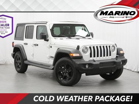 Certified 2022 Jeep Wrangler Unlimited Sport image 1