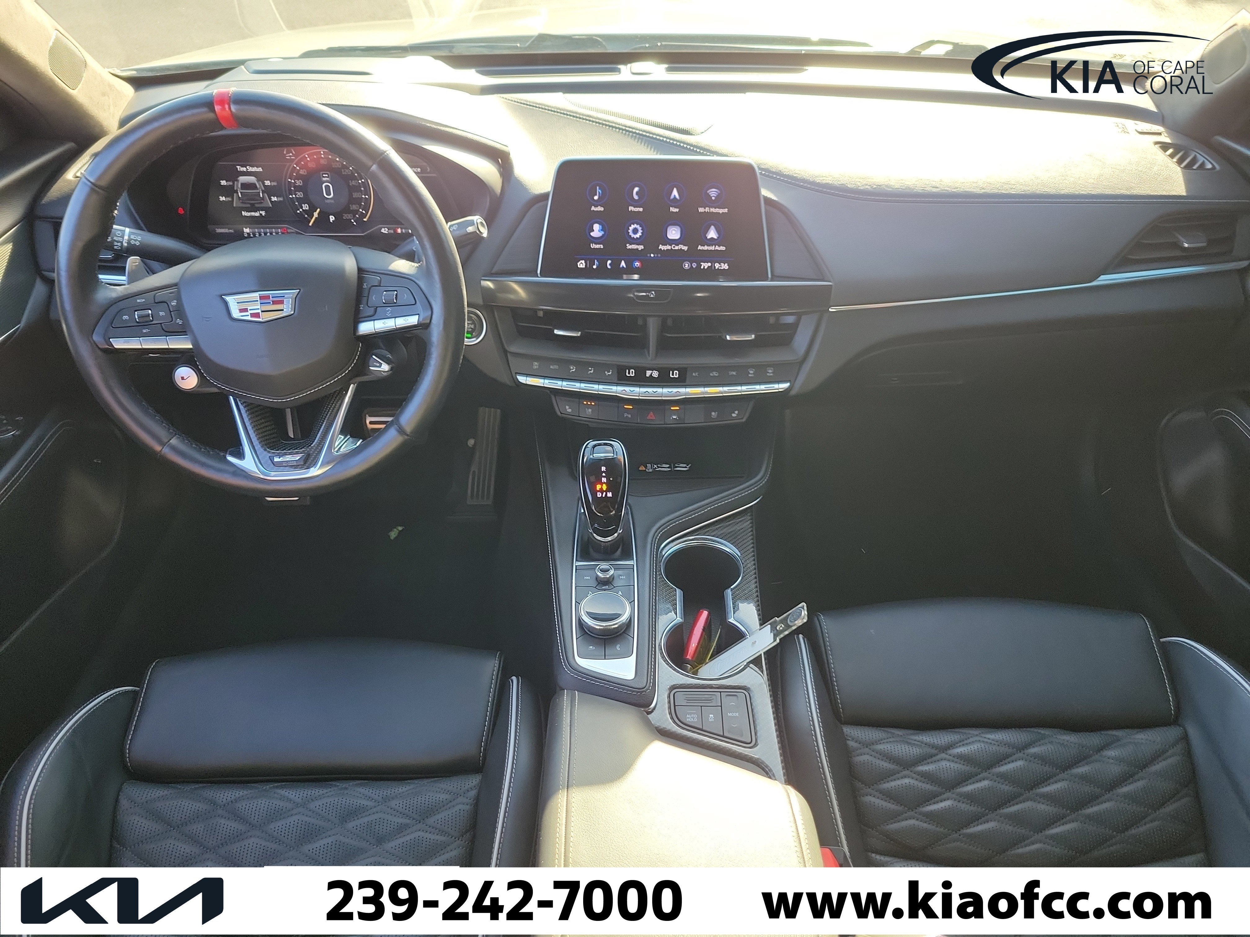 Used 2022 Cadillac CT4 V Blackwing w/ Driver Assist Package RWD image 16
