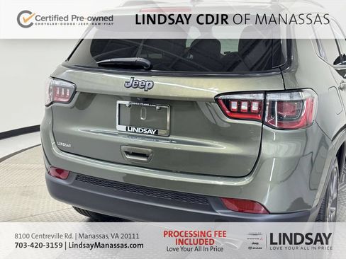 Certified 2021 Jeep Compass Latitude FWD image 10