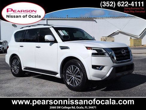 Certified 2023 Nissan Armada SL w/ Cargo Package RWD image 1