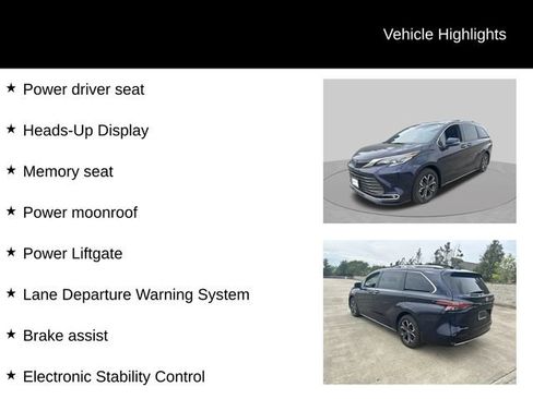 Used 2025 Toyota Sienna Platinum AWD/4WD image 12