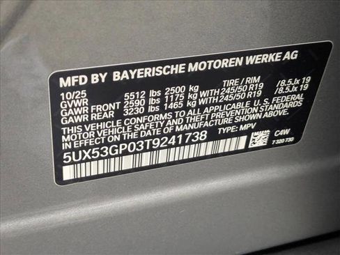 New 2026 BMW X3 xDrive30 w/ Convenience Package image 17