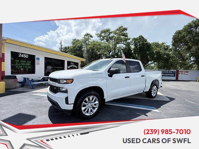 Used 2021 Chevrolet Silverado 1500 Custom w/ Safety Confidence Package RWD image 1