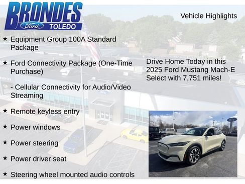 Used 2025 Ford Mustang Mach-E Select AWD/4WD image 5