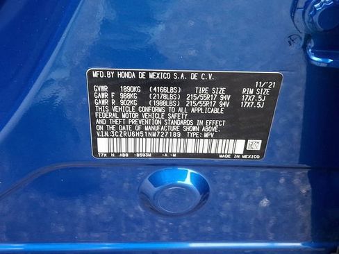 Certified 2022 Honda HR-V EX image 28