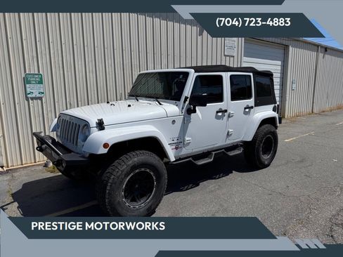 Used 2017 Jeep Wrangler Unlimited Sahara AWD/4WD image 1
