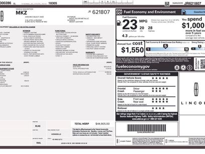 Used 2018 Lincoln MKZ Select w/ Select Plus Package
