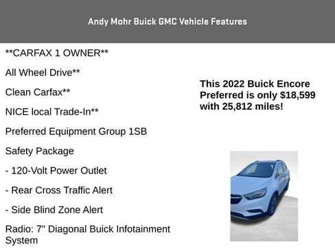 Used 2022 Buick Encore Preferred w/ Safety Package image 4