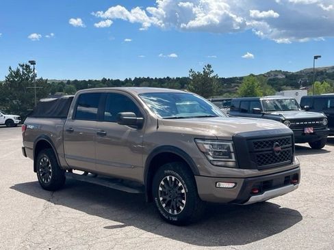 Used 2021 Nissan Titan PRO-4X w/ Off Road Protection Package AWD/4WD image 9