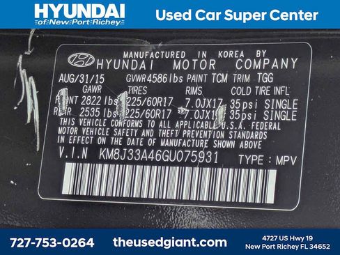 Used 2016 Hyundai Tucson SE w/ Option Group 02 FWD image 31