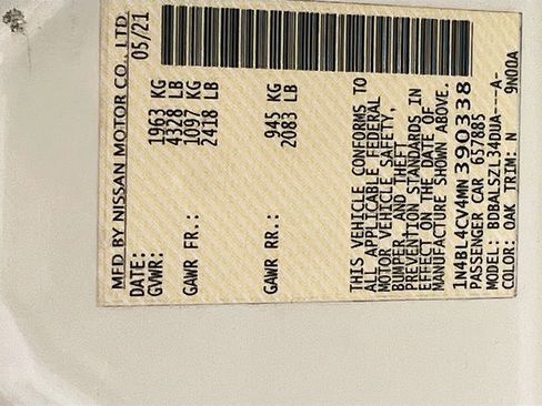 Used 2021 Nissan Altima 2.5 SR FWD image 30