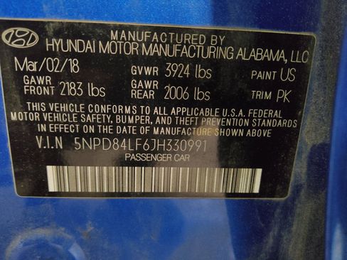 Used 2018 Hyundai Elantra SEL FWD image 33