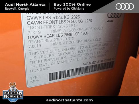 Used 2021 Audi Q3 2.0T Premium w/ Convenience Package image 34