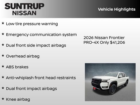 New 2026 Nissan Frontier PRO-4X image 16