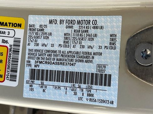 Used 2025 Ford Bronco Sport Badlands AWD/4WD image 30