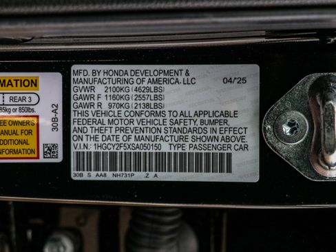 New 2025 Honda Accord Sport image 17