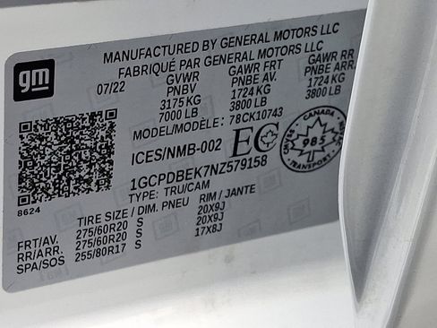 Used 2022 Chevrolet Silverado 1500 Custom image 25