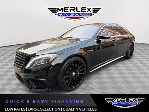 Used 2015 Mercedes-Benz S 63 AMG 4MATIC Sedan image 1