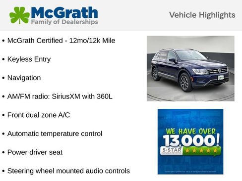 Used 2021 Volkswagen Tiguan SE AWD/4WD image 6