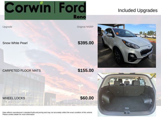 Used 2022 Kia Sportage LX AWD/4WD image 3
