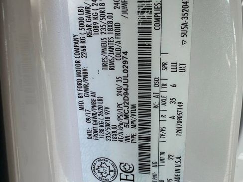 Used 2018 Lincoln MKC Select w/ Select Plus Package image 25