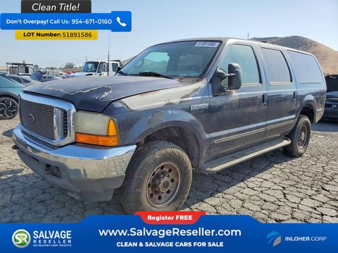 Used 2000 Ford Excursion XLT AWD/4WD image 1