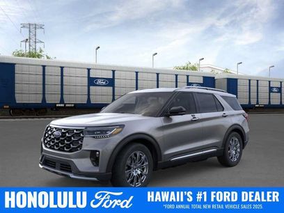 New 2026 Ford Explorer Platinum