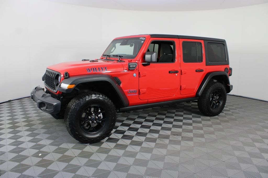 Used 2025 Jeep Wrangler Unlimited Sport S 4xe AWD/4WD image 2