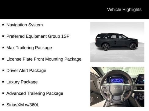 Certified 2024 Chevrolet Tahoe RST w/ Luxury Package AWD/4WD image 16