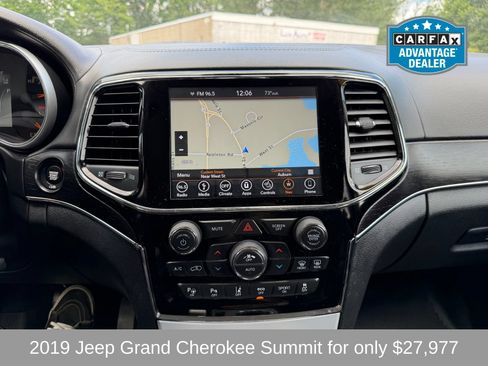 Used 2019 Jeep Grand Cherokee Summit AWD/4WD image 14