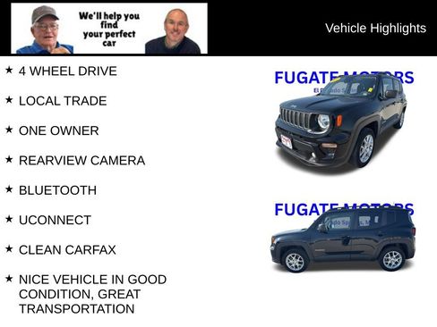 Used 2022 Jeep Renegade Latitude AWD/4WD image 8