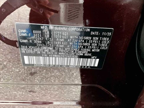 New 2026 Subaru Ascent Touring image 18