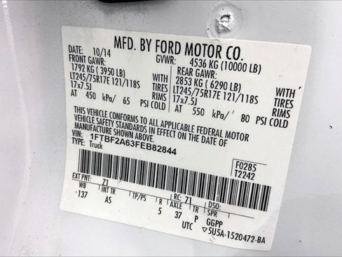 Used 2015 Ford F250 XL w/ XL Value Package image 31