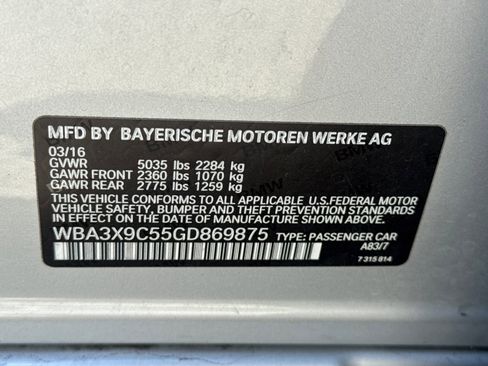 Used 2016 BMW 335i Gran Turismo xDrive image 20