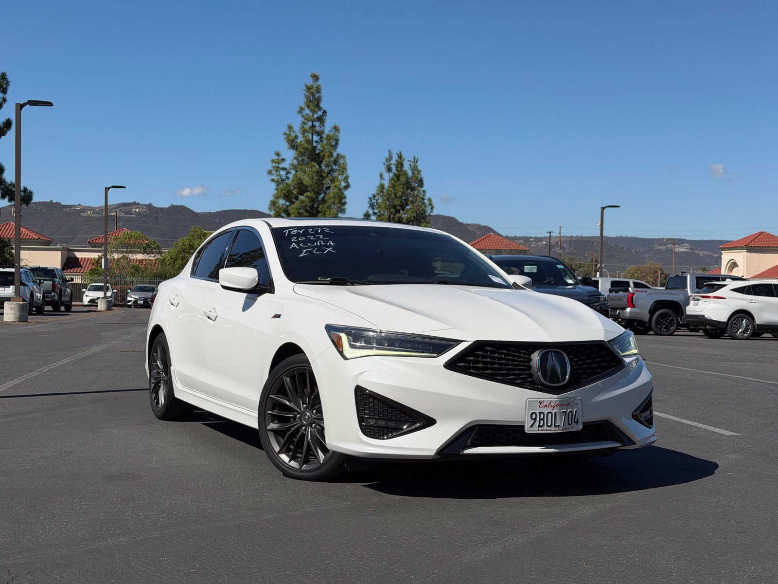 Used 2022 Acura ILX w/ Premium & A-SPEC Package FWD image 1