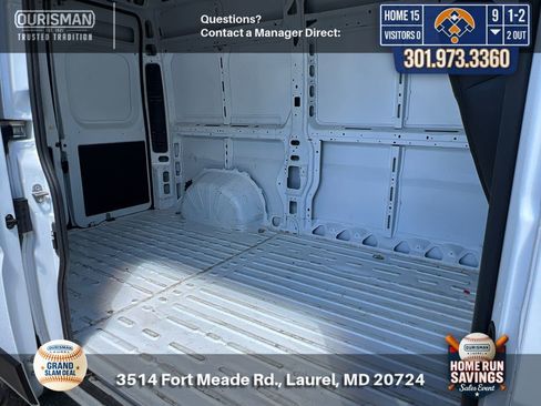 Used 2024 RAM ProMaster 2500 w/ Convenience Group FWD image 19