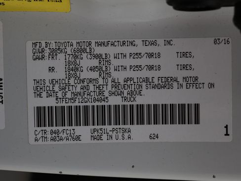 Used 2016 Toyota Tundra SR5 image 32