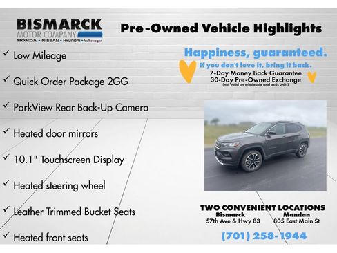 Used 2022 Jeep Compass Limited AWD/4WD image 5
