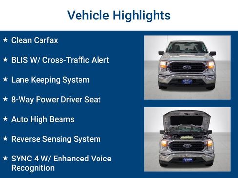 Used 2022 Ford F150 XLT w/ Equipment Group 301A Mid AWD/4WD image 3