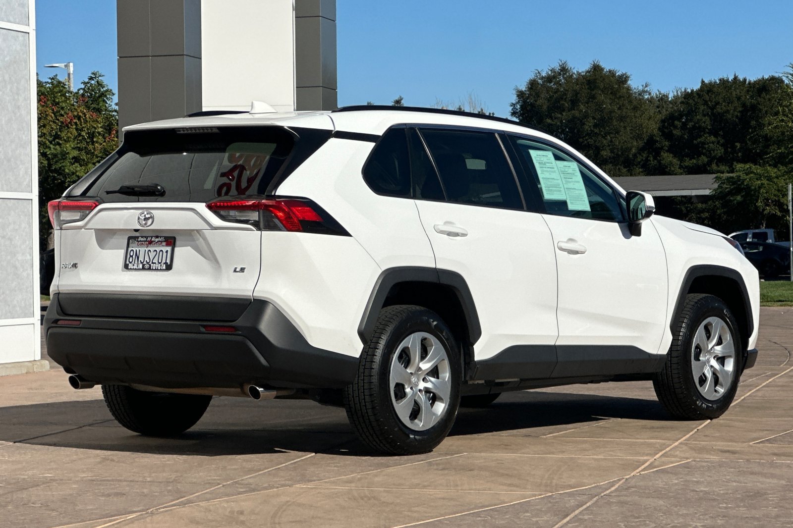 Certified 2020 Toyota RAV4 LE w/ All Weather Liner Package FWD image 4