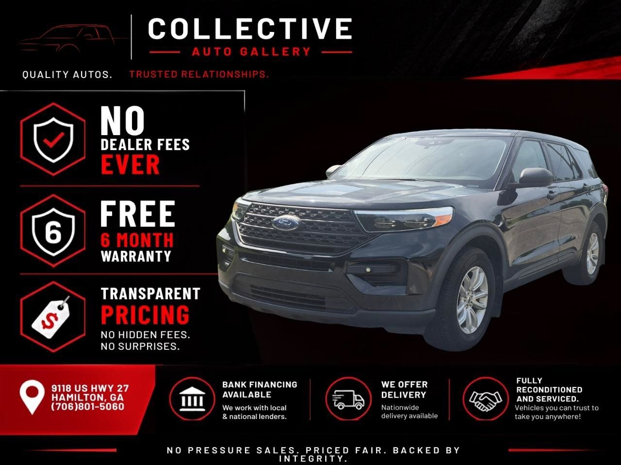 Used 2021 Ford Explorer 4WD w/ Class III Trailer Tow Package image 2