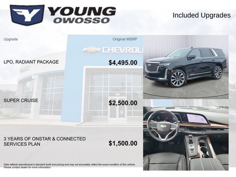 Used 2023 Cadillac Escalade Premium Luxury w/ LPO, Radiant Package image 4