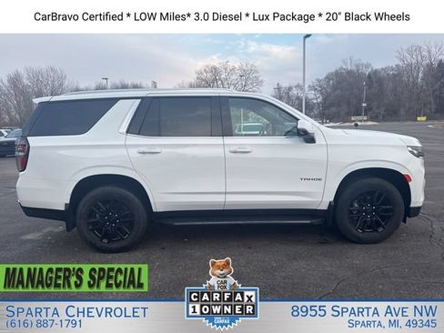 Certified 2023 Chevrolet Tahoe LT w/ Luxury Package AWD/4WD image 2