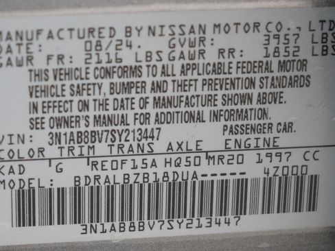 Used 2025 Nissan Sentra S FWD image 25