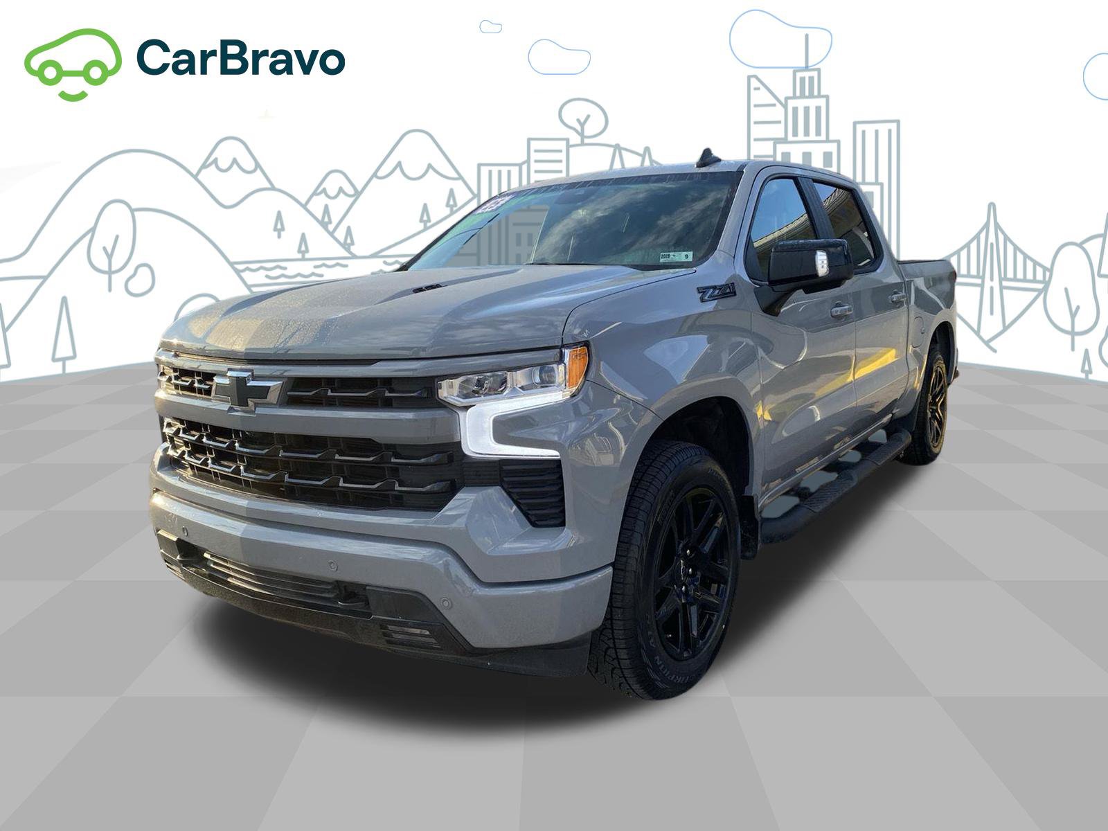 Certified 2025 Chevrolet Silverado 1500 RST w/ Z71 Off-Road Package AWD/4WD image 1