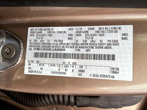 Used 2020 Ford Escape SE image 33