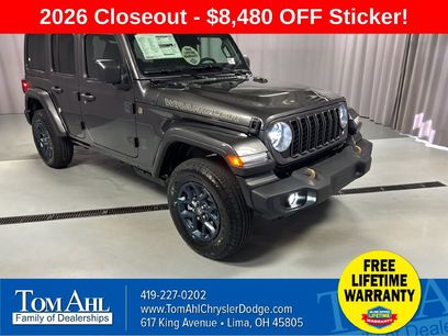 New 2026 Jeep Wrangler Unlimited Sport